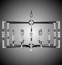  CH3604-38G-ST - 6 Light Magro Cage Chandelier